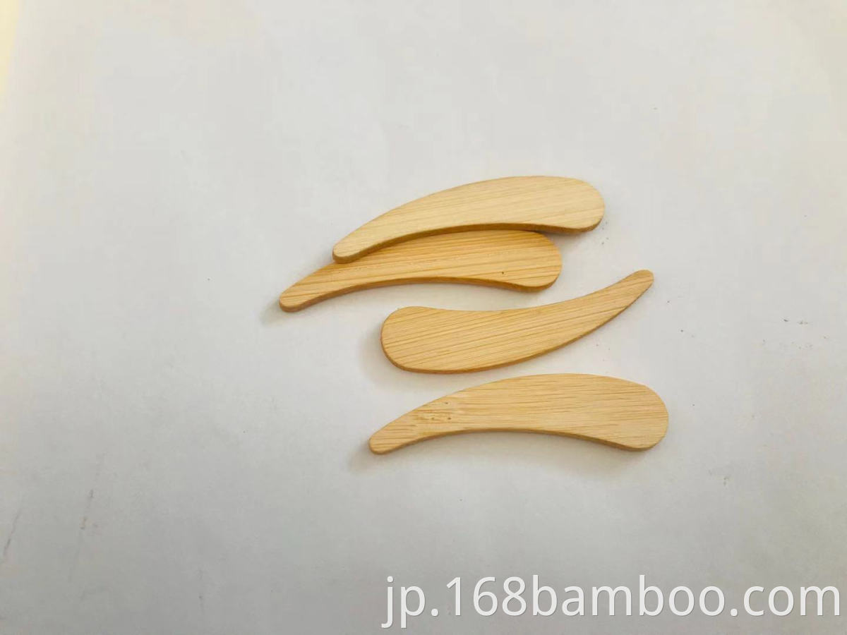 Bamboo facial spatula